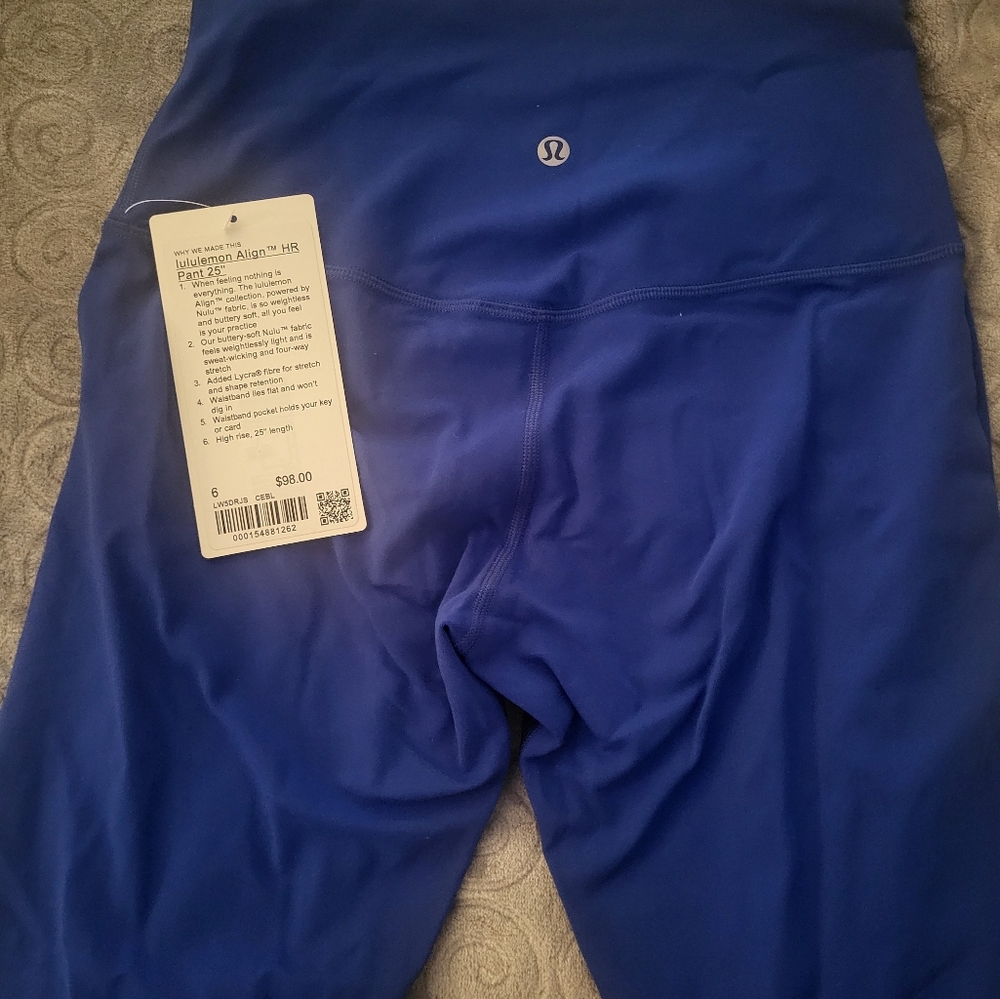 Lululemon align 25 inch length